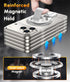 GripMate 2nd 17 16 15/14/13/12 Gen for Magsafe Phone Grip for iPhone - Strong Dual-Sided Magnetic Phone Ring Holder