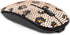 Bling Wireless Mouse - Pink Rhinestone Computer Mouse with USB Receiver, Bedazzled Leopard Mice for Notebook, PC,