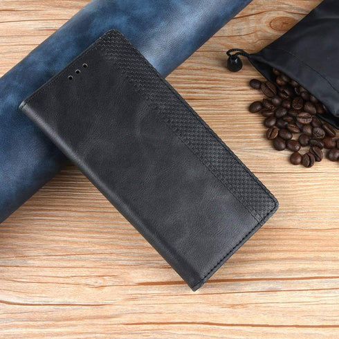 ZTE ZMax 10 / ZTE Z6250 Wallet Case - PU Leather Flip Book Style Folio Cover with Kickstand Card Holder Slots,