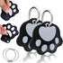 2 Pack Leather Case with Key Ring for Tile Mate 2022, Galaxy SmartTag, eufy Finder - Slim Holder for Dog Collar, Cat