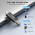 Vansuny 128GB 150MB/s 3.1 2 1 Type C Flash Drive Upgraded USB Flash Drive in OTG USB A + Tape C Memory Stick
