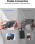 JSAUX 17/16/15 M.2, Magnetic SSD Clip for iPhone Pro & Pro Max, Filming Accessories for Recording ProRes to SSD