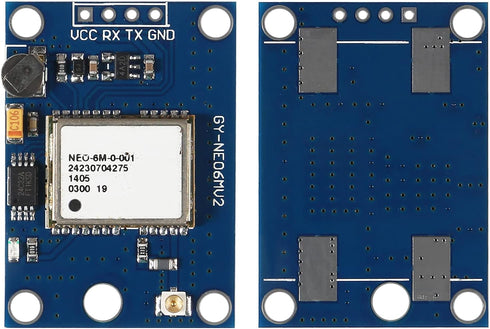 DWEII 3 Set GY-NEO6MV2 NEO-6M NEO6MV2 APM2.5 STM32, ESP32 (3PCS GPS Module with Flight Control EEPROM MWC Large Antenna