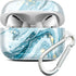 JIAXIUFEN Compatible with AirPods Pro 2019 / Airpods Pro 2nd Generation Case Cover, Gold Sparkle Glitter Marble Design,