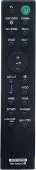 RMT-AH500U Remote for Sony Sound Bar HT-S350 HT-SD35 SA-WS350 SA-S350 RMT-AH500J SA-WSD35 SA-SD35