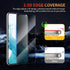 Privacy Screen Protector for Samsung Galaxy S22 Plus/S23 Plus 6.6 Inch, 2 Pack, Anti-Spy Scratch Resistant