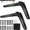 iplusmile Universal TV Stand - 2Pcs Tabletop TV Mounting Bracket Legs with Screws