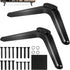 iplusmile Universal TV Stand - 2Pcs Tabletop TV Mounting Bracket Legs with Screws