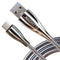 Metal Braided USB Type C Cable, Fast Charger USB-A to USB-C for Samsung Galaxy S21 S20+ S10 S9 S8 Plus