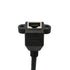 SinLoon RJ45 Ethernet Adapter Cable, 90 Angle Right Male to Female for CAT 5/CAT 6 LAN Ethernet