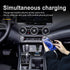 for Nissan Sylphy/Sentra 2020-2023 Wireless Phone Charging Pad, Silicone Material, 15W Adapter