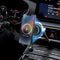 mooas Magnetic Car Mount Charger - Max. 15W Fast Wireless Charger with Air Vent Mount, Compatible with iPhone, Galaxy