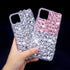 Bonitec 3D Glitter Sparkle Bling Case for iPhone 12 Pro - Luxury Shiny Crystal Rhinestone Diamond Bumper Clear Gems