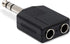 Hosa GPP-359 Dual 1/4 Inches TRS Female to 1/4 Inches TRS Male Adapter