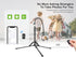 elitehood 6.8 Feet Tall Phone Stand Tripod, Aluminum iPhone Tripod, Adjustable for iPhone 15 Pro Max, Android Phones