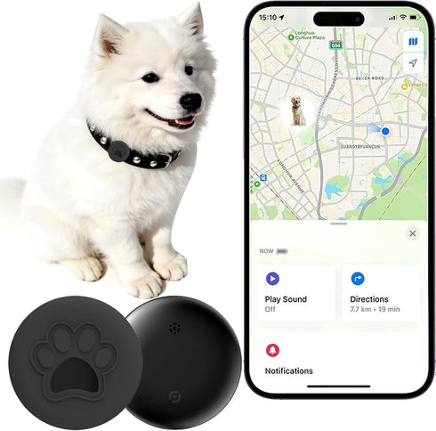 DCZSDJT Dog Trackers Smart Pet Tracker for Collar Dog Trackers Pet Location Tracker