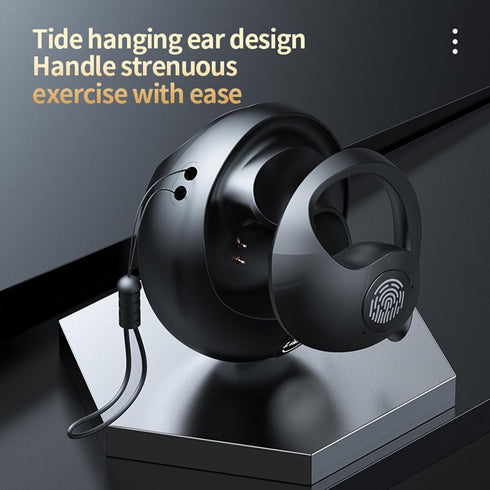 Wireless Earbuds with Dual Mic, LED Digital Display, and Wireless Charging Case
