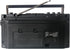 Supersonic SC-3201BT 4 Band Radio & Cassette Player - Bluetooth Speaker with MP3 Playback, USB, SD Card, Earphone Jack