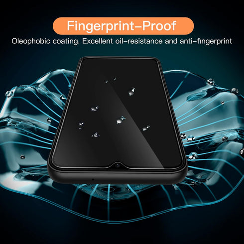 JETech 9H Tempered Glass Screen Protector for Samsung Galaxy A13/A13 5G/A12, HD Clear, Anti-Scratch, 3-Pack.