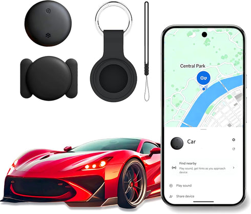 Naibudx Car GPS Tracker No Subscription fees Required, Ultra-Strong Magnetism, mini-Sized and Portable,
