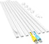 Yecaye Cord Hider, 113in One-Cord Cable Concealer, Cord Covers for Wires on Wall,