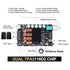 DAJUNGUO 1002S 2.0 Bluetooth Amplifier Board with Dual TPA3116D2 Chips, 100W+100W Power Output, Wide Voltage Range of 9-24V DC, Bluetooth/USB/3.5mm AUX Input Modes Supported