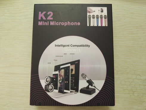 Uniwit Mini Portable Vocal/Instrument Microphone for Voice Video Recording Singing,Vlogging, Podcasting,Tiny Microphone