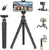 K&F Concept Mini Tripod Stand, Flexible Camera Tripod with Bluetooth Remote, Compatible with Smartphone/Canon Nikon