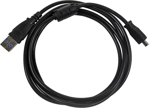 HQRP USB Cable/Cord for Kodak EASYSHARE C653, C663, C703, C713, C743, C763, C875, C913, CD33, CD40