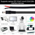 BTFO 4pcs DC5521 16AWG 36V 5.5 2.1mm (50cm/1.64ft Power Pigtails Cables, x DC Male Plug to Bare Wire Open End Cables