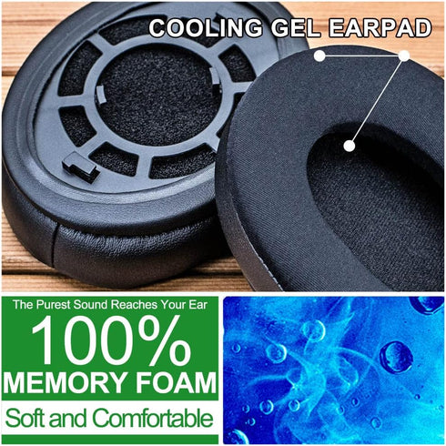 RS120 Cooling Gel Earpads - Hybrid Cooling Gel Replacement Cushion for RS120, RS 110, HDR120 Headphones