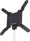 Amazon Basics Fixed Flat TV Wall Mount, Low Profile, for 12" to 40" TVs,