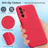 FNTCASE Dual Layer Heavy Duty Case for Samsung Galaxy A14 5G, Shockproof Rugged with Non-Slip Textured Back (Red)