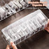 Plastic Cable Organizer Storage Box with 10 Rubber Ties for Cord Management at Home or Office