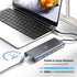 WWLSV 4K@60Hz(DP 1.4 2 14-in-1 3.1/100W Docking Station Dual Monitor for MacBook/Dell/HP/Lenovo Laptop, Dual Required)