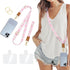 Piefly Cute Phone Lanyard Crossbody Strap, Girly Bowknot Cell Phone Lanyard for