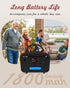 PRUNUS J-180 Vintage Retro Radio Bluetooth Speaker, Portable AM FM Radio with Loud Volume, BT5.0, TF Card & MP3 Player