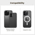 pitaka 360 17/16/15/14/13/12 3, MagSafe Phone Grip, Degree Rotation Magnetic Phone Grip Compatible with iPhone [MagEZ
