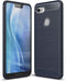 Case Compatible with Google Pixel 3 XL - Carbon Fiber Shock Absorption Slim Case (Blue)