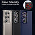 WSKEN for Samsung Galaxy S24 Ultra Camera Lens Protector, Ultra Thin Scratch Resistant 9H Tempered Glass with Aluminum