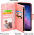 Asuwish Phone Case for Cloud Mobile Stratus C7 Wallet Cover with Tempered Glass Screen Protector and Flower Leather Flip Credit Card Holder Stand Folio TPU Cell Accessories C_7 C 7 Women Men Rose Gold