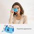 35mm Reloadable Waterproof Film Camera for Snorkeling, Manual Exposure, Without Film (Blue)