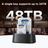 UGREEN 2.5 3.5 48TB 3.0 Dual-Bay Hard Drive Docking Station for & SSD HDD Up to , USB C to SATA I/II/III Hard Drive