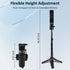 WOVTE 4 1 Mini Tripod for iPhone with Remote, in Pocket Size Selfie Stick for iPhone, Cell Phone Stand for Photograph