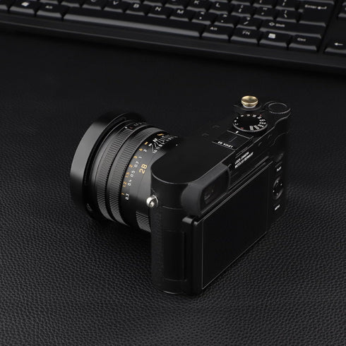 Haoge Metal Lens Hood Shade for Leica Q3 Q2 Q-P QP q Typ 116 Typ116 Camera Black