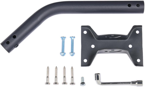 Universal Mounting Pole (Diameter 1 1/2", Length 17") - J Pole Mount for Antenna & Starlink Dish
