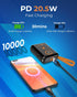 Vida IT Small Compact Power Bank, 10000mAh Mini Portable Charger for Heated Vest, Fast Charging USB-C for iPhone