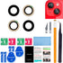 Original Back Rear Camera Lens Glass Replacement for iPhone 14 6.1 inch & iPhone 14 Plus 6.7 inch with Toolkit