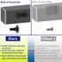 Sound Bar Mounting Bracket, Wall Mount Brackets for Vizio Soundbar, Fits Most Sound Bars, Hardware Kit Included