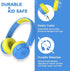 Contixo KB-5 Kids Headphones - Foldable Bluetooth Wireless Over The Ear Headphones for Kids - 85dB Volume Limited (Blue